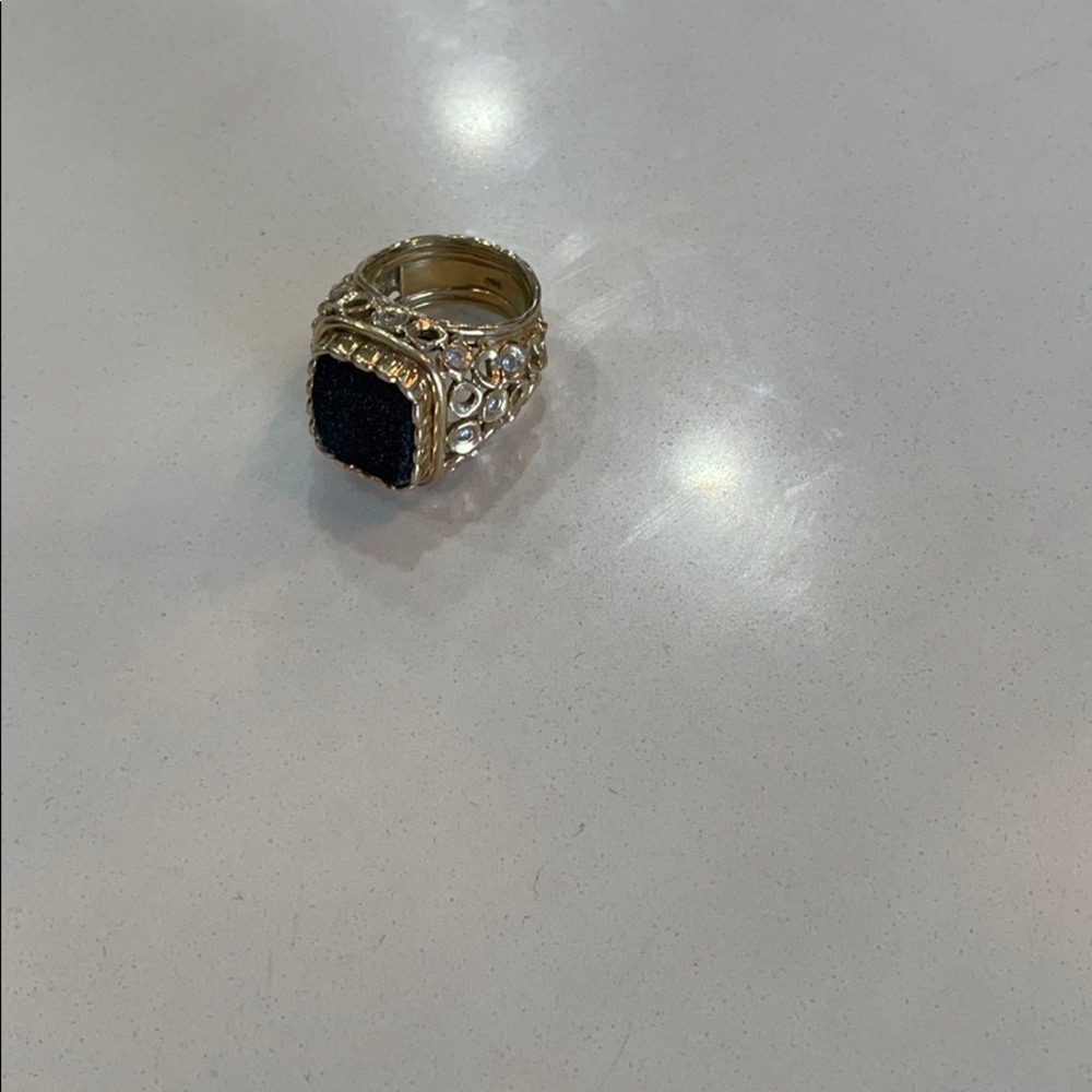 Druzy Quartz Ring - Melinda Maria -
